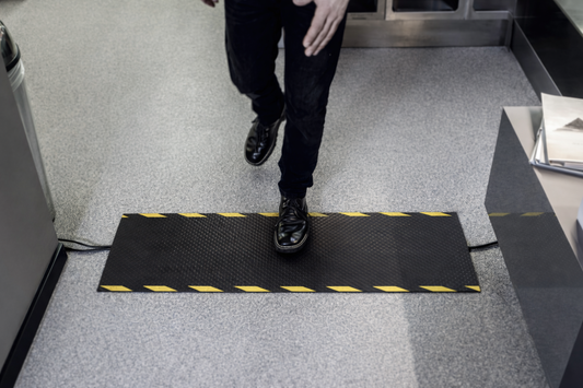 Tapis Passe-Câbles Industriel – Caoutchouc