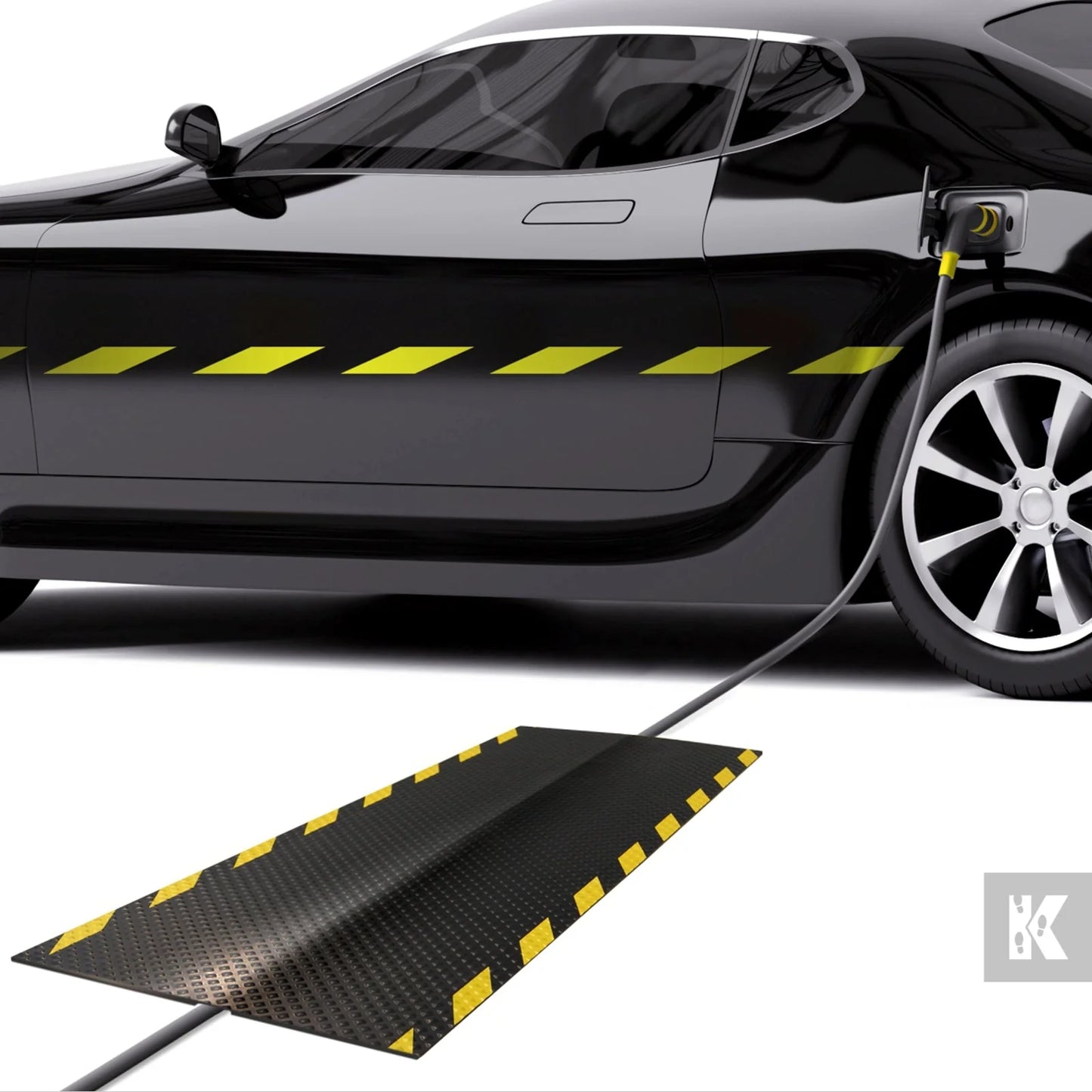 Tapis Protection Câble – Recharge Voiture Électrique
