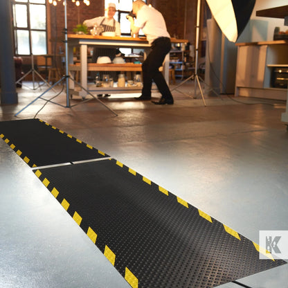 Tapis Passe-Câbles Industriel – Caoutchouc