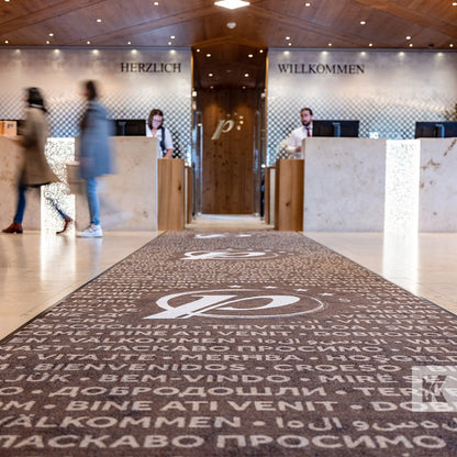 Tapis Logo Personnalisé – Grand Format XXL