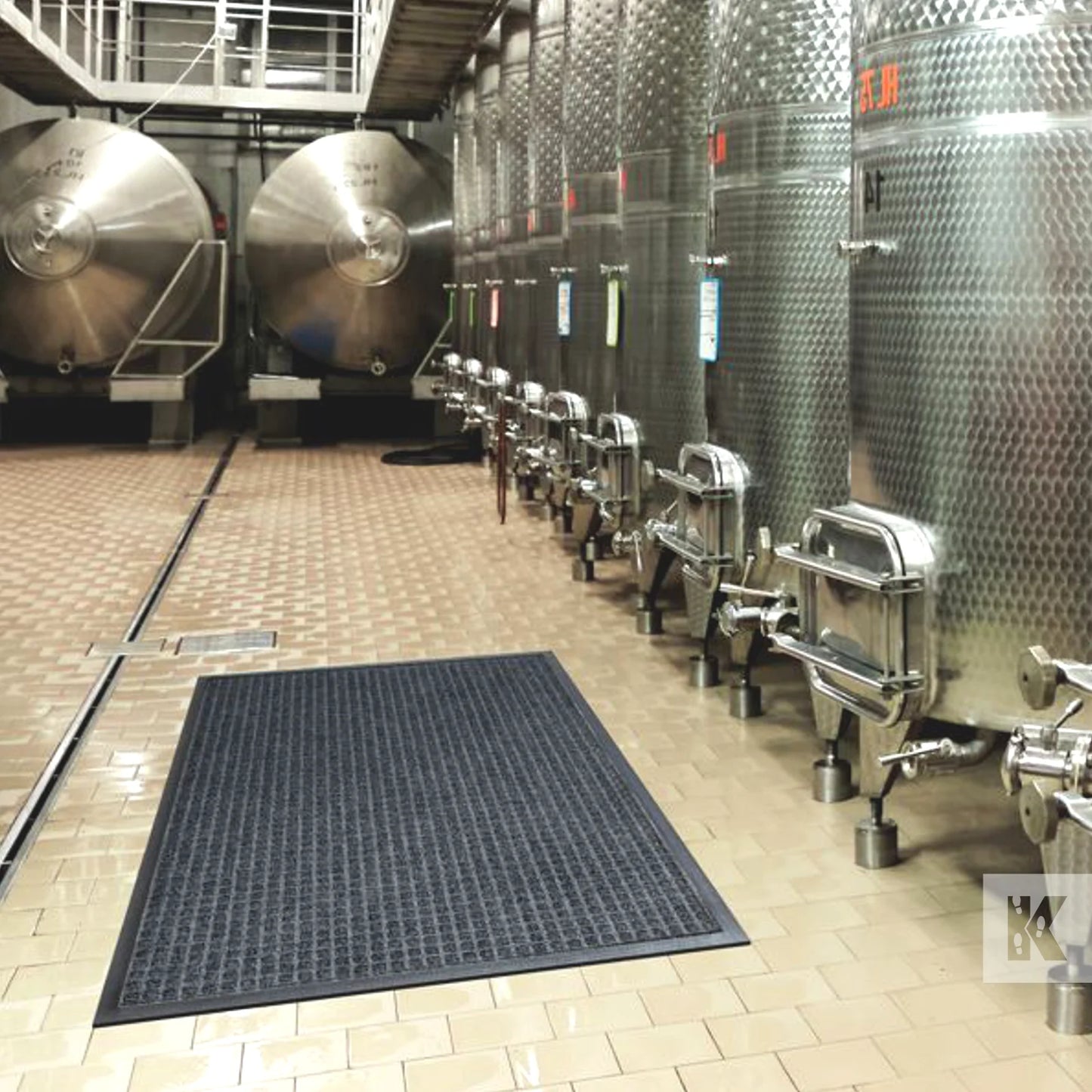 Tapis d’Entrée Professionnel – Forte Rétention d’Eau