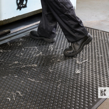 Tapis Industriel Grattant & Drainant – Sécurité Atelier