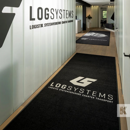 Tapis Logo Personnalisé – Grand Format XXL