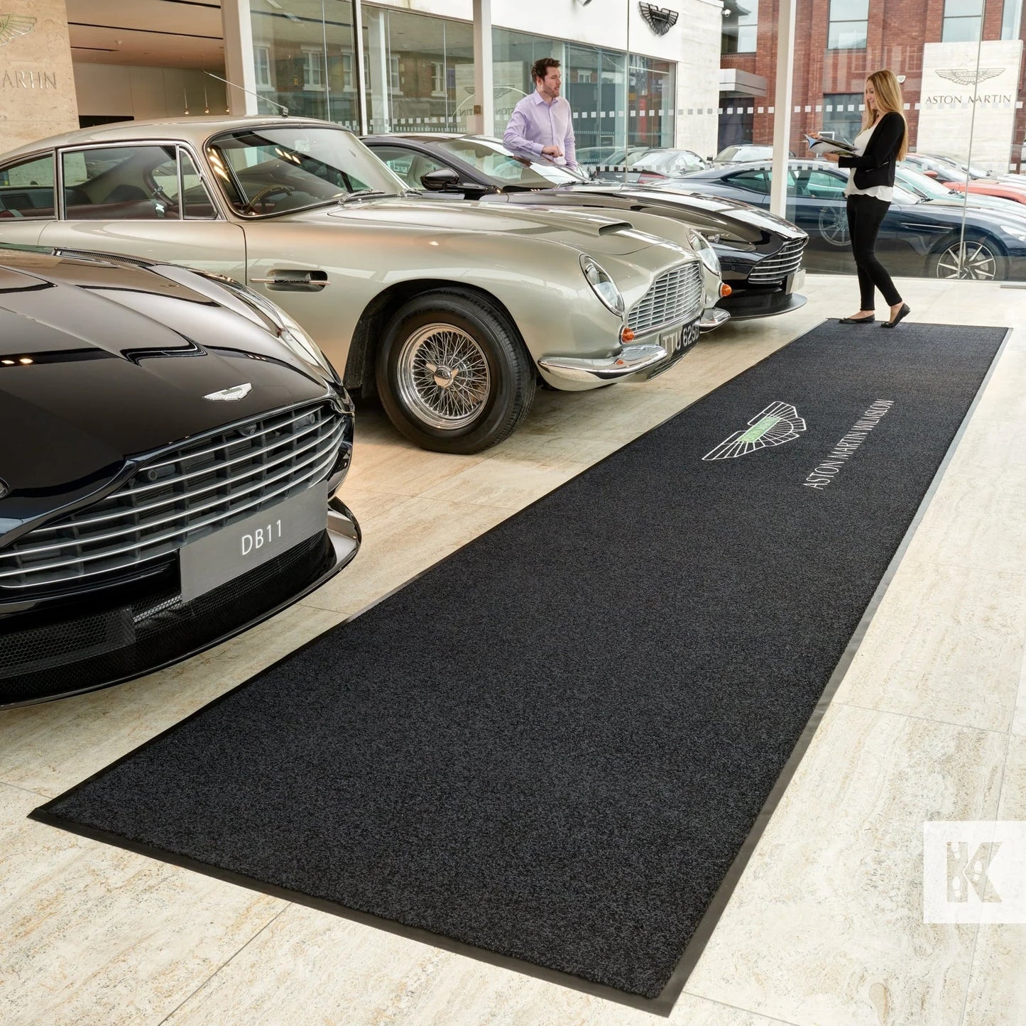 Tapis Logo Personnalisé – Grand Format XXL