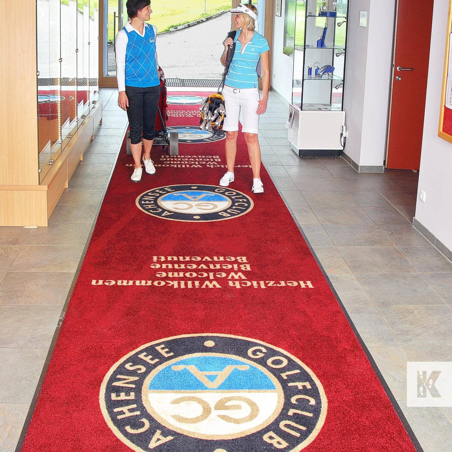 Tapis Logo Personnalisé – Grand Format XXL