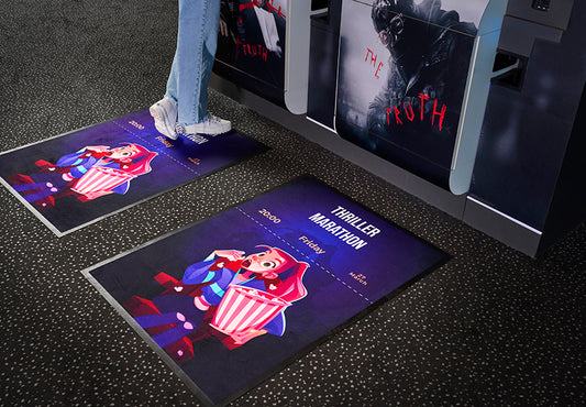 Tapis Promotionnel Personnalisé – avec Bordure