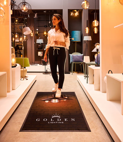 Tapis Promotionnel Personnalisé – avec Bordure